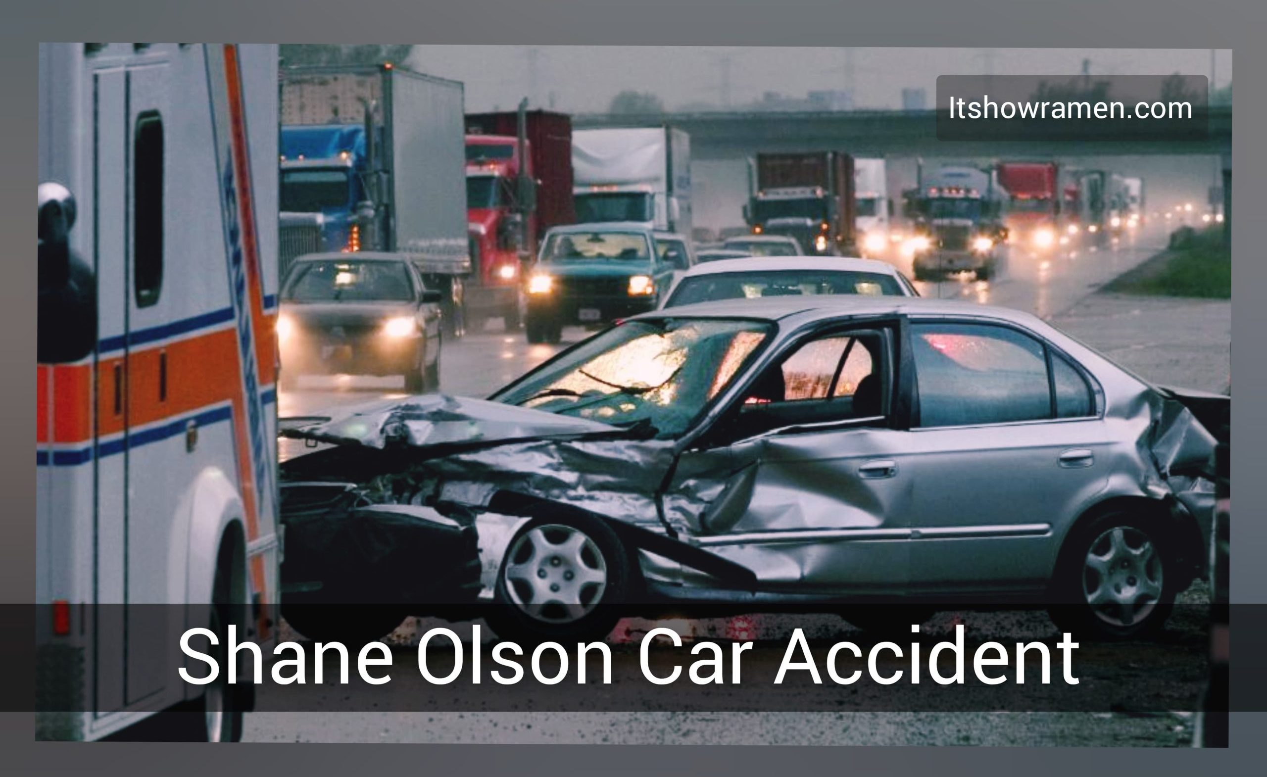 Shane Olson Car Accident De Motte Indiana